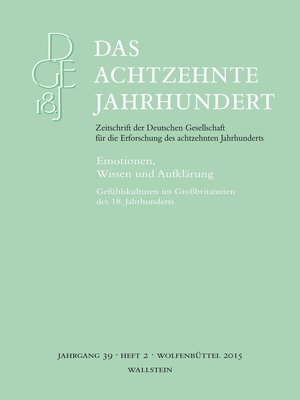 cover image of Emotionen, Wissen und Aufklärung
